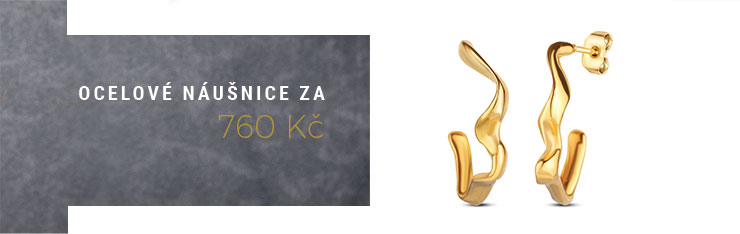 Ocelové náušnice