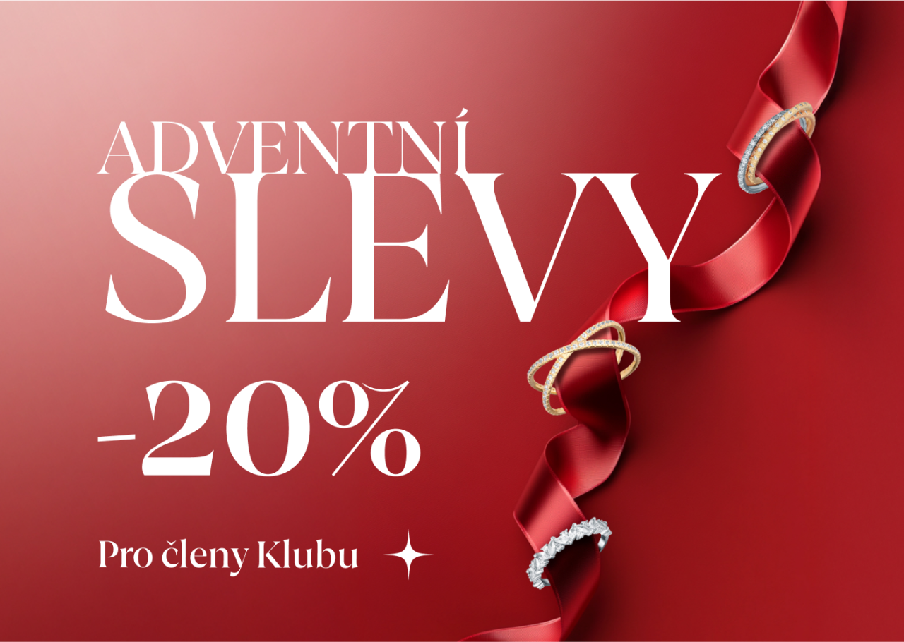 Adventní slevy - 20% pro členy Klenoty Klubu 