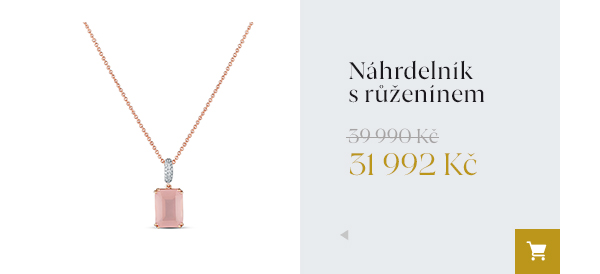 Náhrdelník s růženínem