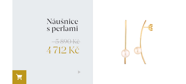 Náušnice s perlami