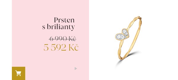 Prsten s brilianty