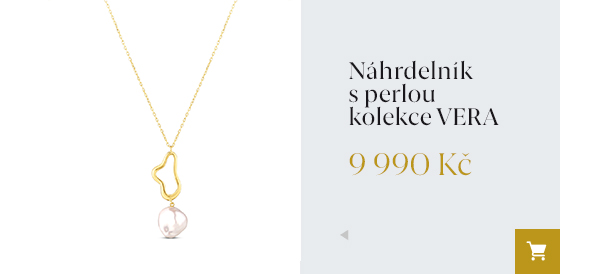 Náhrdelník s perlou kolekce Vera