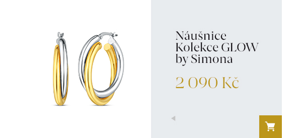 Náušnice kolekce Glow by Simona