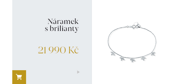 Náramek s brilianty