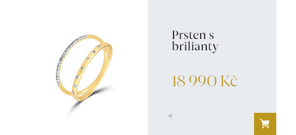 Prsten s brilianty 