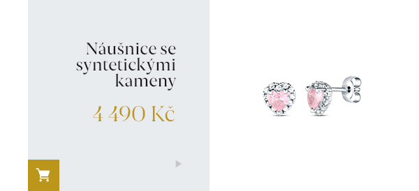 Náušnice se syntetickými kameny 4 490 Kč