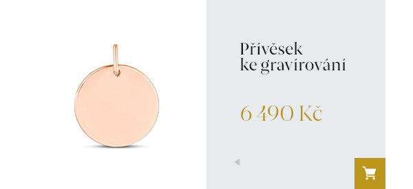 Přívěsek ke gravírování 6 490 Kč