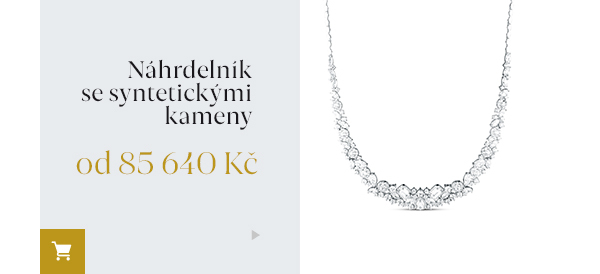 Náhrdelník se syntetickými kameny od 85 640 Kč