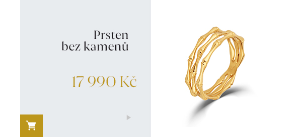 Prsten bez kamenů 17 990 Kč