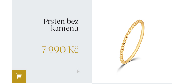 Prsten bez kamenů 7 990 Kč
