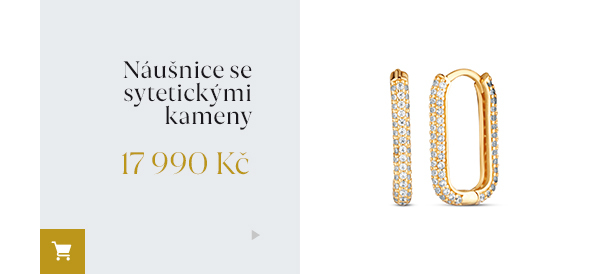 Náušnice se syntetickými kaney 17 990 Kč