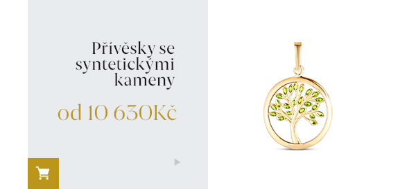 Přívěsky se syntetickými kameny od 10 630 Kč