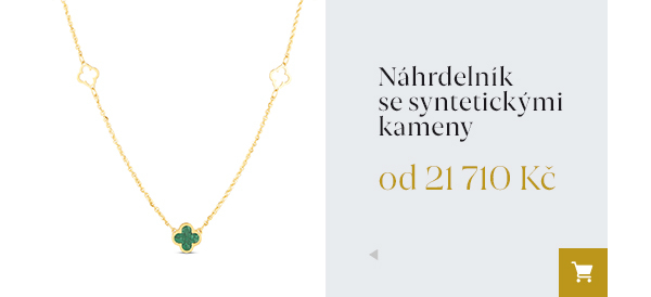 Náhrdelník se syntetickými kameny od 21 710 Kč