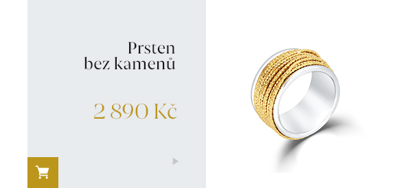 Prsten bez kamenů 2 890 Kč