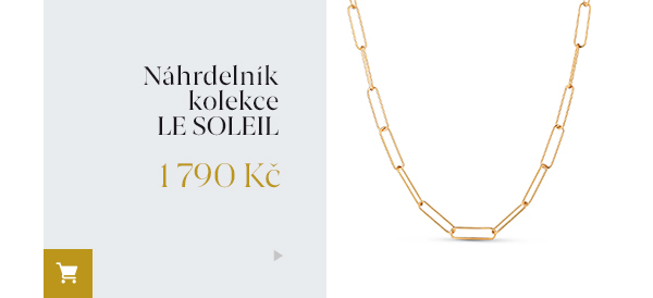 Náhrdelník kolekce Le Soleil 1 790 Kč