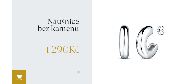 Náušnice bez kamenů 1 290 Kč
